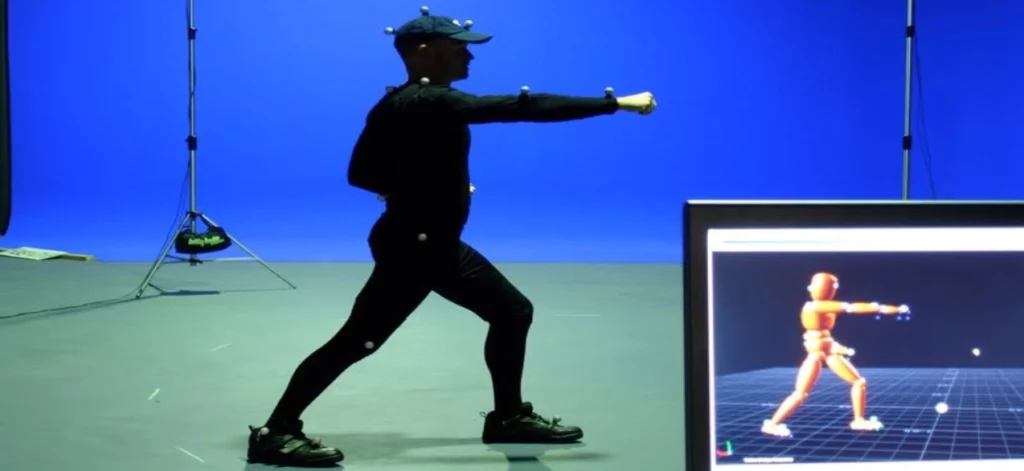 marker vs markerless motion capture